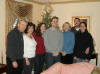 In front of the tree at the Collin's